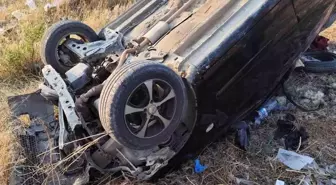 Hatay'da Baraj Kenarına Devrilen Otomobilde 3 Yaralı