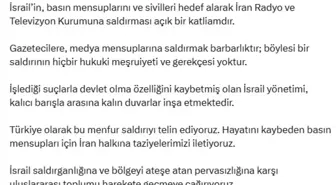 İletişim Başkanı Altun: İsrail'in Saldırısı Açık Bir Katliamdır