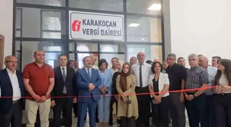 Karakoçan'da Vergi Dairesi Açılışı Gerçekleştirildi