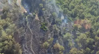 Manisa'nın Soma İlçesinde İki Ayrı Orman Yangını