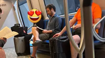 Metroda ünlü var! Cem Yiğit Üzümoğlu halkla iç içe yolculuk yaptı