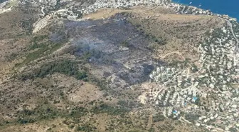 Bodrum'daki Yangın 3 Saat Sonunda Kontrol Altına Alındı
