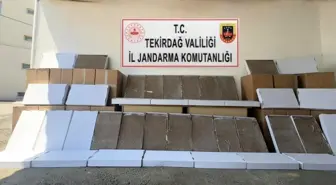 Tekirdağ'da Ruhsatsız Tabanca ve 500 Bin Dolu Makaron Ele Geçirildi