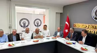 TŞOF Genel Başkanı Yiğiner Gaziantep'te Esnaf Sorunlarını Görüştü