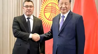Xi Jinping, Kırgızistan Cumhurbaşkanı ile Görüştü