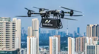 Wuhan'da Yeni Drone Rotaları Faaliyete Geçti