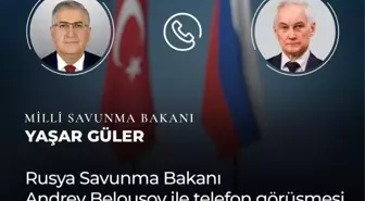 Türkiye ve Rusya Savunma Bakanları Arasında Görüşme