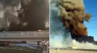 İran ve İsrail'den karşılıklı füze saldırıları! Şehirler yangın yeri