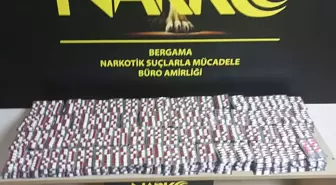 Bergama'da Uyuşturucu Operasyonu: 5 Bin 990 Sentetik Ecza Hap Ele Geçirildi