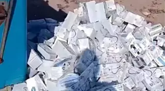 Sağlık Ocağında Skandal: Tıbbi Malzemeler Çöpe Atıldı