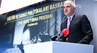 Bakan Ersoy, Cemil Meriç'i Andı
