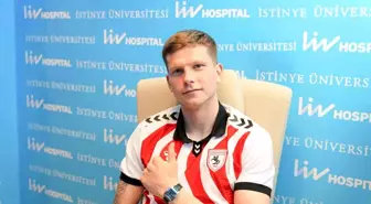 Samsunspor'un Yeni Transferi Logi Tomasson Sağlık Kontrolünden Geçti