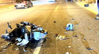 Malatya-Elazığ Yolunda Motosiklet ile Traktör Çarpıştı: 1 Yaralı