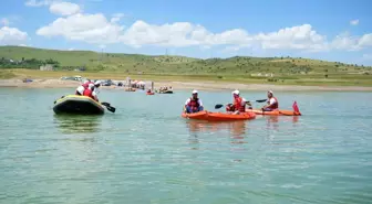 Muş'ta Gençlik ve Spor Festivalleri'nde Kano ve Rafting Heyecanı