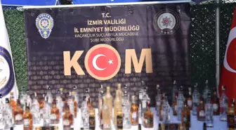 İzmir merkezli sahte içki operasyonu: 13 milyon TL değerinde malzeme ele geçirildi