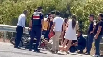 Antalya'da Motosiklet Kazası: Sürücü Yaralandı