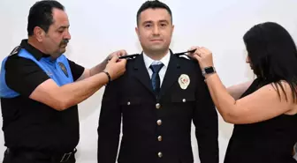 Antalya Emniyet Müdürlüğü'nde Rütbe Terfi Töreni Düzenlendi