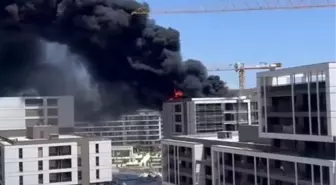 Bursa'da 8 Katlı Binada Yangın Paniği