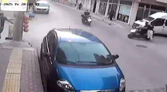 Karacabey'de Motosikletlerin Çarpışma Anı Kamerada