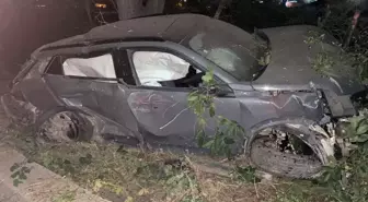Alkollü Sürücü Takla Attı: Yaralı