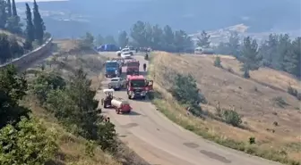 Bursa'nın Orhaneli İlçesinde Yangın, Girencik Mahallesi Tahliye Ediliyor
