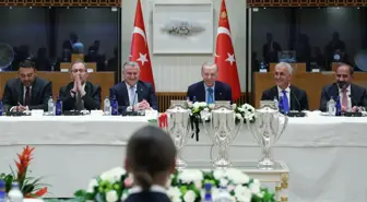 Erdoğan, Süper Lig'e yükselen kulüplerin yöneticilerini kabul etti