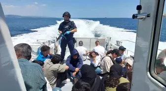 Gelibolu Açıklarında 51 Kaçak Göçmen ve 2 Kaçakçı Yakalandı