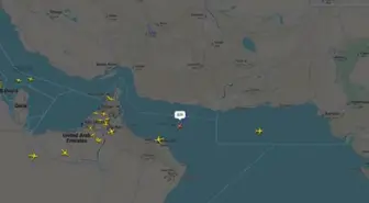 İran'dan kalkan biri Cumhurbaşkanlığına ait 3 uçak Umman'a gitti