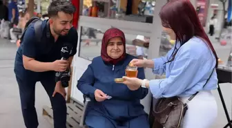 İstanbul'un göbeğinde bal challenge! Lezzeti tam not aldı