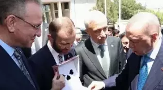 Milletvekillerinden Cumhurbaşkanı Erdoğan'a Kütahya kirazı ikramı