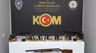 Niğde'de Ruhsatsız Silah Operasyonu: 16 Şüpheli Yakalandı
