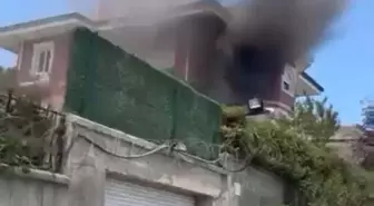 Sarıyer'de İş İnsanı Fatma Nilüfer K.'ye Ait Villada Yangın