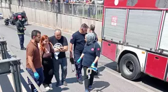 Antalya'da Direksiyon Hakimiyetini Kaybeden Araç Takla Attı
