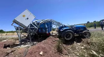 Adıyaman'da Traktör Trafoya Çarptı: 2 Yaralı