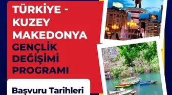 Denizli'de Türkiye - Kuzey Makedonya Gençlik Değişimi Programı Başvuruları Başladı