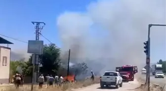 Malatya'da Bahçe Yangını Kontrol Altına Alındı