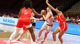 A Milli Kadın Basketbol Takımı, İsviçre'yi Maglup Etti