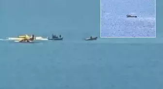 Adana'da yangın uçağı göle düştü! Pilottan mesaj: Beni alın