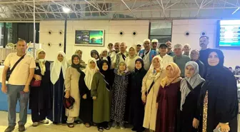 Anamurlu Hacılar Kutsal Topraklardan Döndü