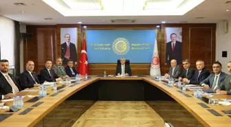 Ticaret Bakanı Ömer Bolat, Uluslararası Nakliyeciler Derneği'ni Ağırladı