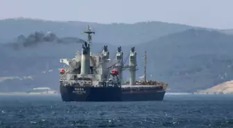 Çanakkale Boğazı'nda Yük Gemisi Makine Arızası