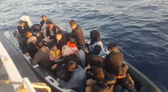 Çanakkale'de 37 Kaçak Göçmen ve 2 Organizör Yakalandı