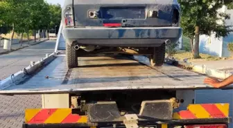 Plakasız Araçla Trafiğe Çıkan Sürücüye Rekor Cezası
