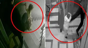 Kızına tekme atıp merdivenden yuvarlayan acımasız babanın ilk ifadesi
