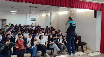 Mersin Emniyet Müdürlüğü, Öğrencilere Güvenlik Bilinci Eğitimi Verdi