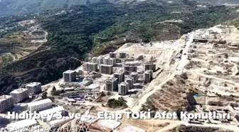 Hatay'da TOKİ Afet Konutları Yükseliyor