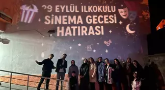 Sarıkamış'ta Açık Hava Sineması Keyfi