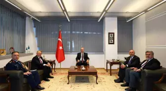 TBMM Başkanı Numan Kurtulmuş, NATO Daimi Temsilciliğini Ziyaret Etti
