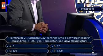 'Terminator 2: Judgment Day' filminde Arnold Schwarzenegger'in canlandırdığı T-800, yani Terminatör, kaç kişiyi öldürmüştür?