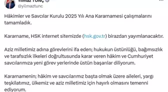 Yeni Atamalar: 4 Bin 36 Hakim ve Savcı Görev Yerini Değiştirdi